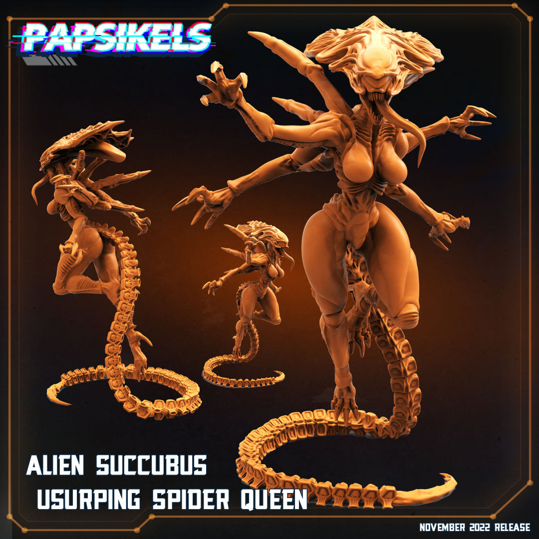 Alien Succubus Usurping Spider Queen