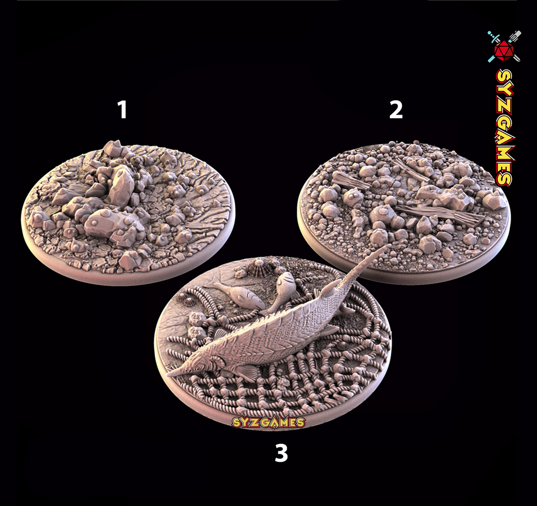 SAND SHORE  Round Bases 50mm
