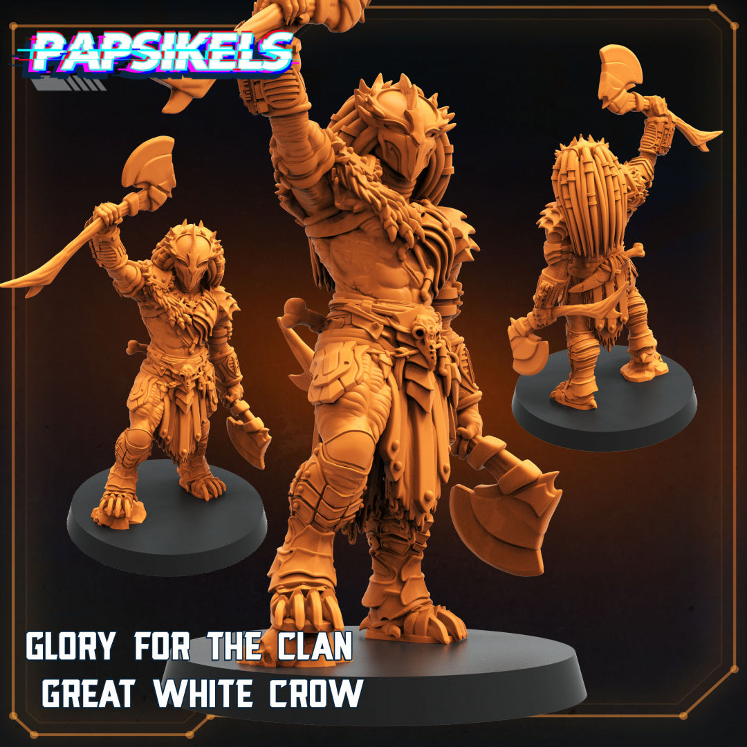 Glory for the Clan Great White Crow