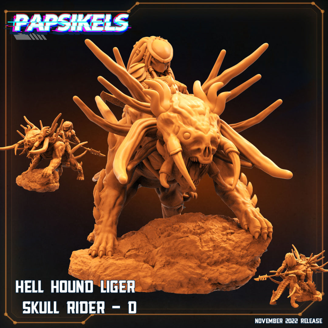 Hell Hound Liger Skull Rider-D