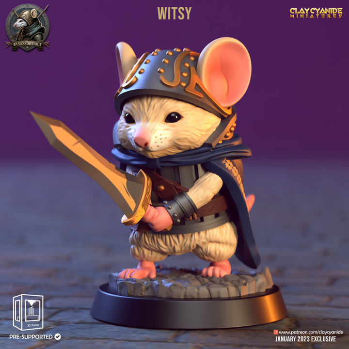 Mini Mice (Unpainted)