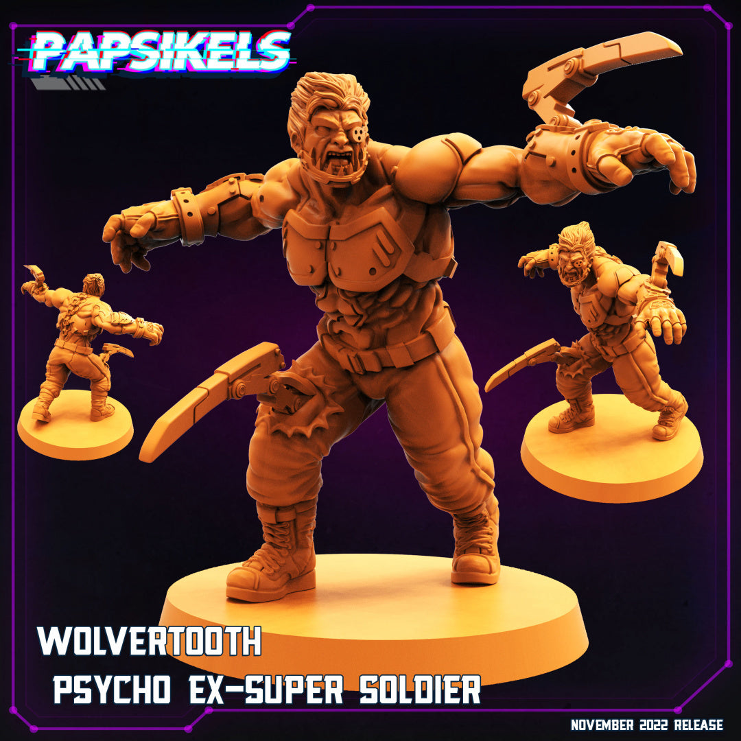 Wolvertooth Psycho Ex Super Soldat