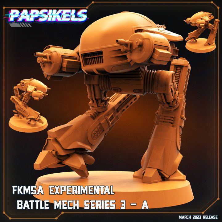 FKMSA Experimental Battle Mech Serie 3-A