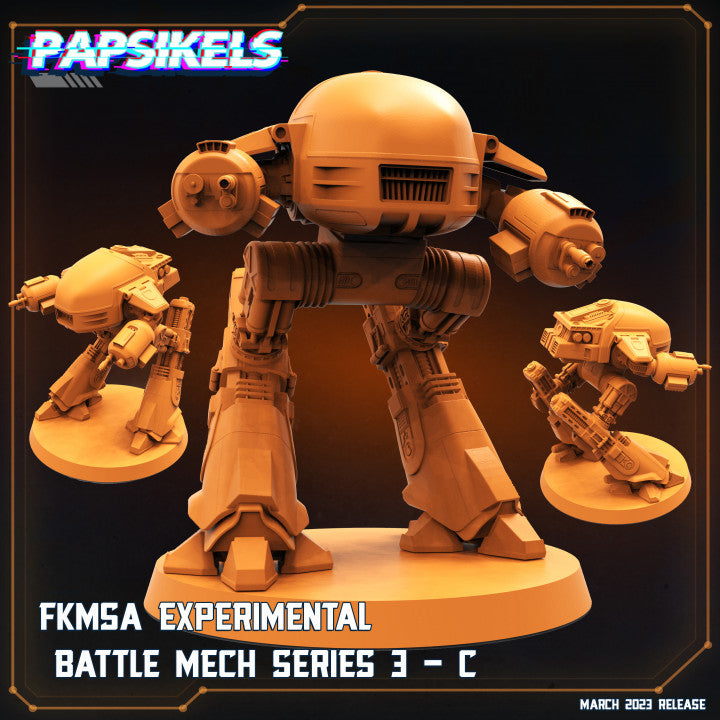 Mécanisme de combat expérimental FKMSA série 3-C