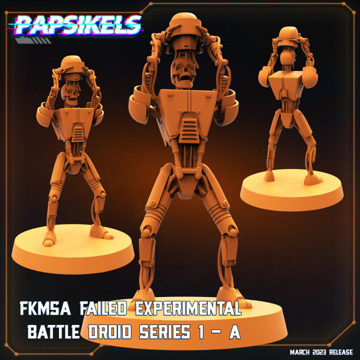 FKMSA Failed Experimental Battle Droid Series 1-A