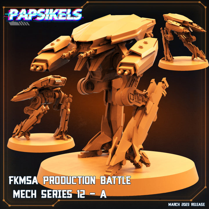 FKMSA Production Battle Mech série 12-A
