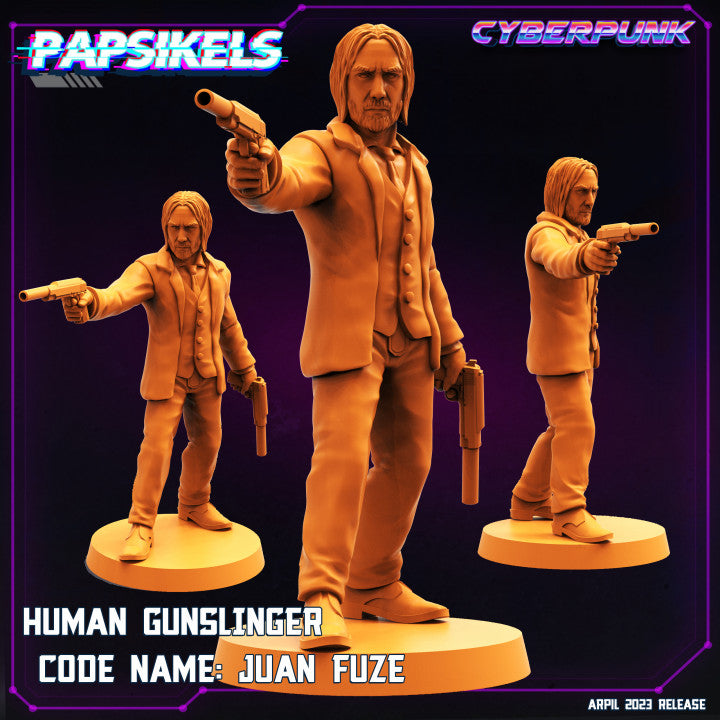 Human Gunslinger Juan Fuze