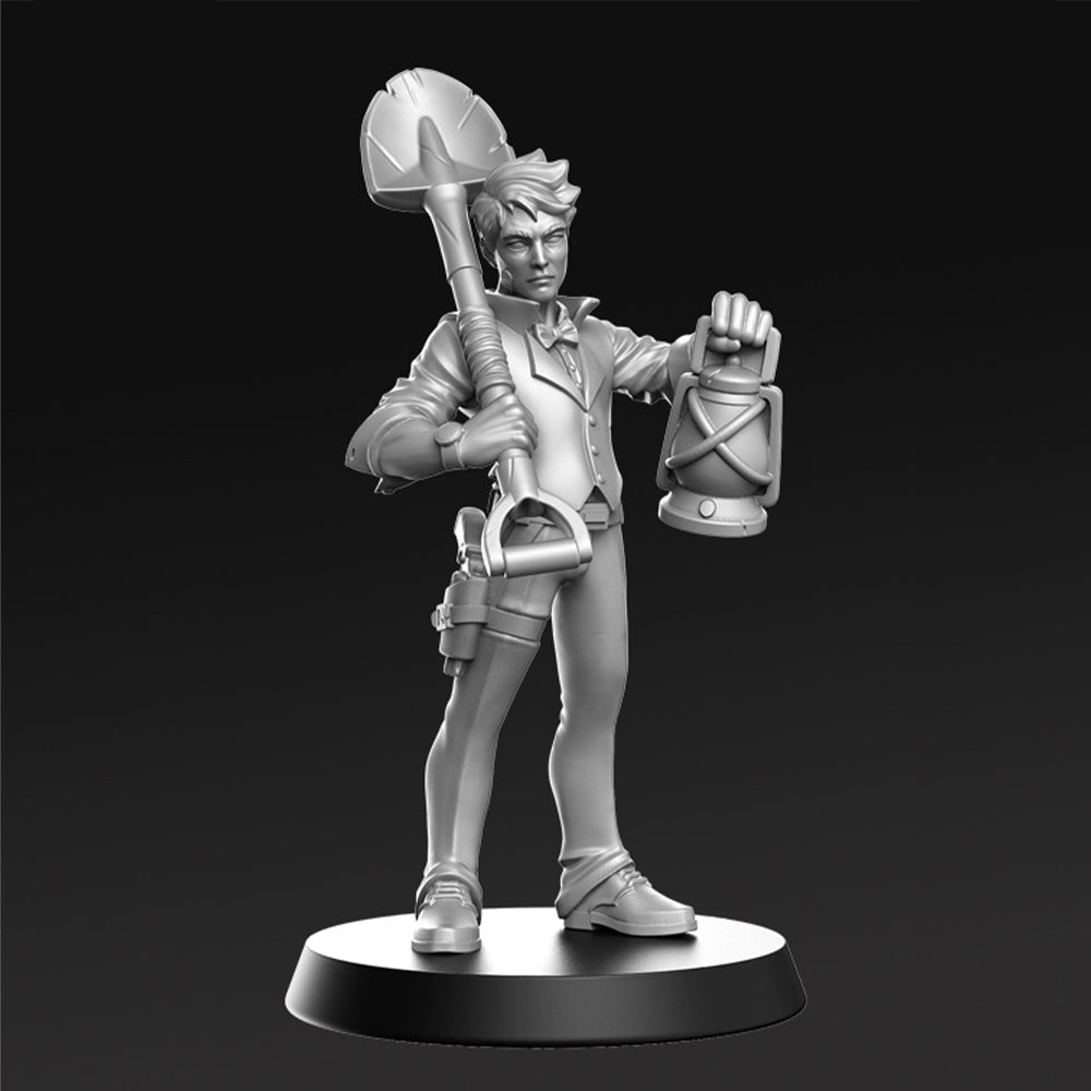 Arthur Investigator Sci-Fi Minis DnD Warhammer Roleplaying D&D 