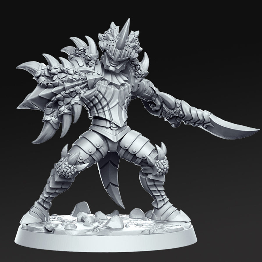 Azzidesh Dragon Hunter  Fantasy Minis DnD Warhammer Roleplaying Knight
