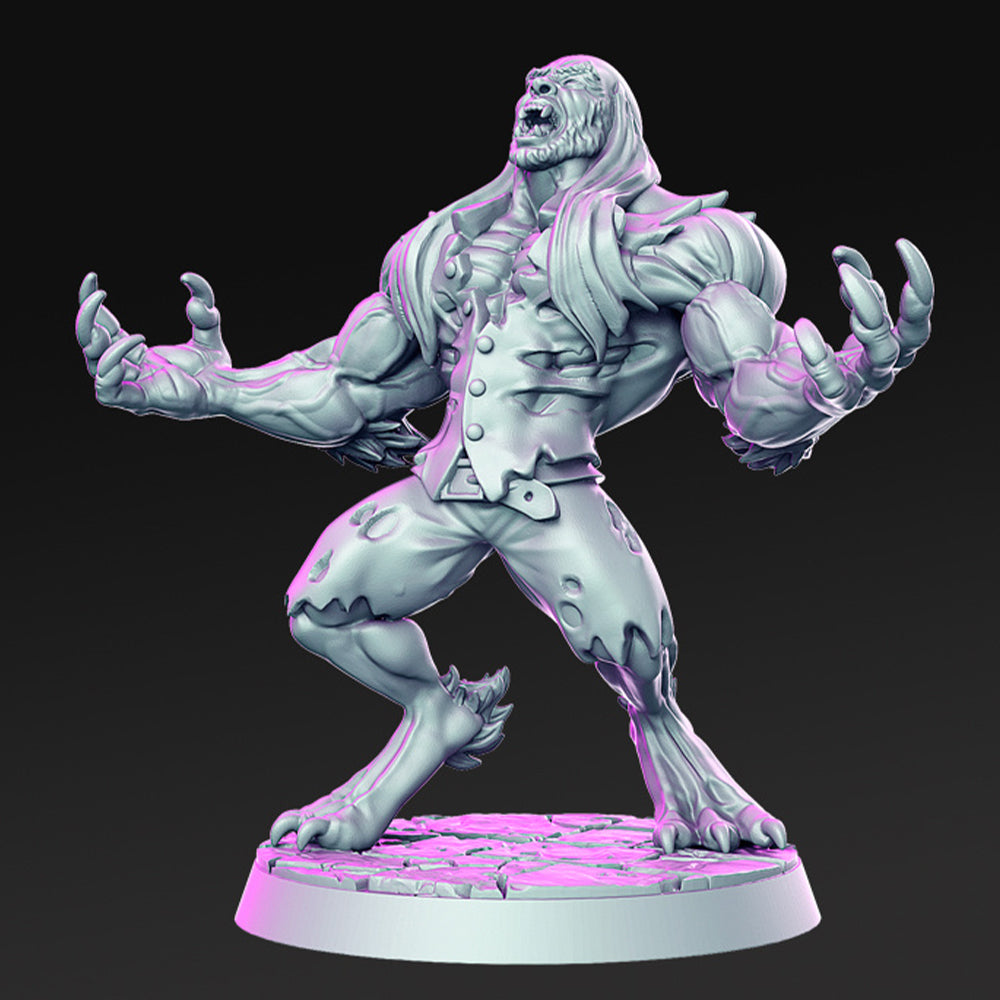 Bruce Werewolf Fantasy Minis DnD Warhammer Roleplaying D&D humanoid
