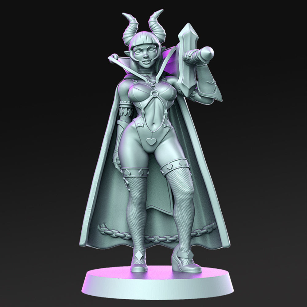 Ambrosia Female Monster Hunter Fantasy Minis DnD Warhammer Roleplaying