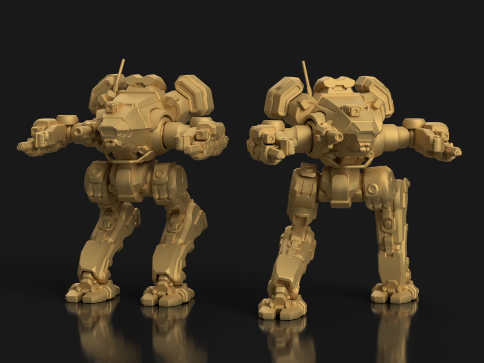 Nightstar NSR-9J MechWarrior Battletech Sci-Fi Miniature Meches