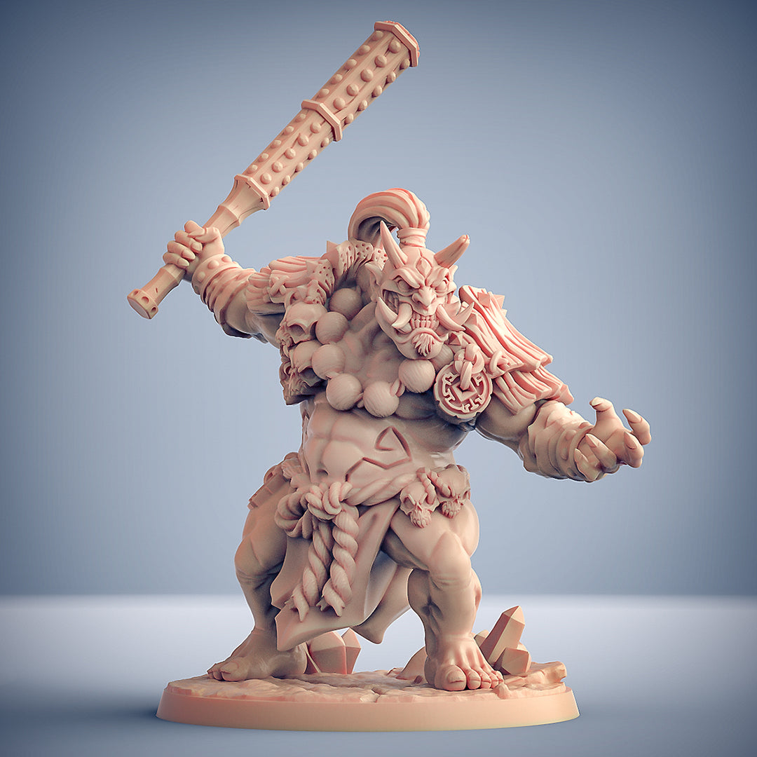 Oni Clan Member Grunt Fantasy Minis DnD Warhammer Roleplaying RPG D&D