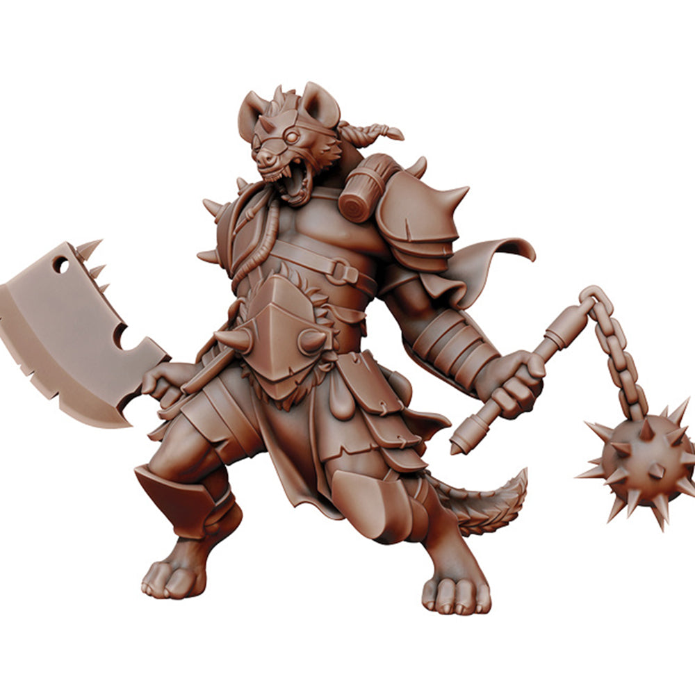 Gnoll Pack Lord Fantasy Minis DnD Warhammer Roleplaying RPG D&D 