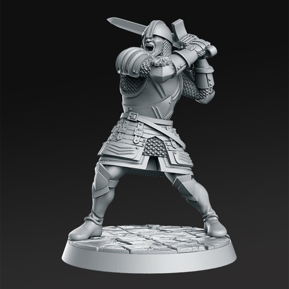 Rodrick Male Swordsman Fantasy Minis DnD Warhammer Roleplaying RPG D&D