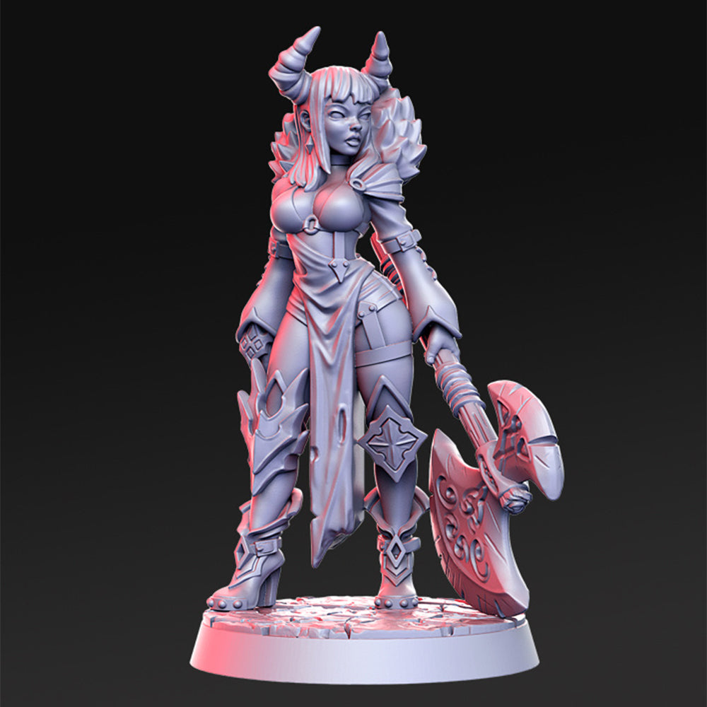 Soraya Demon Girl Fantasy Minis DnD Warhammer Roleplaying RPG D&D Pinup