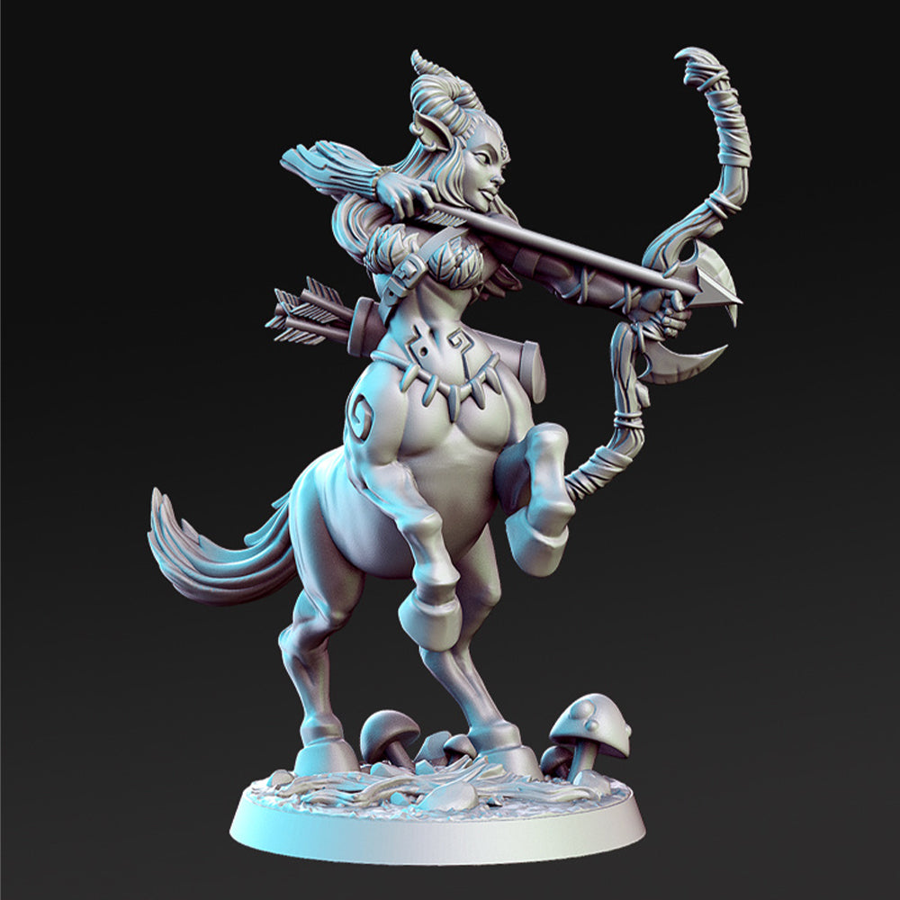 Ypponia Female Centaur Archer Fantasy Minis DnD Warhammer Roleplaying