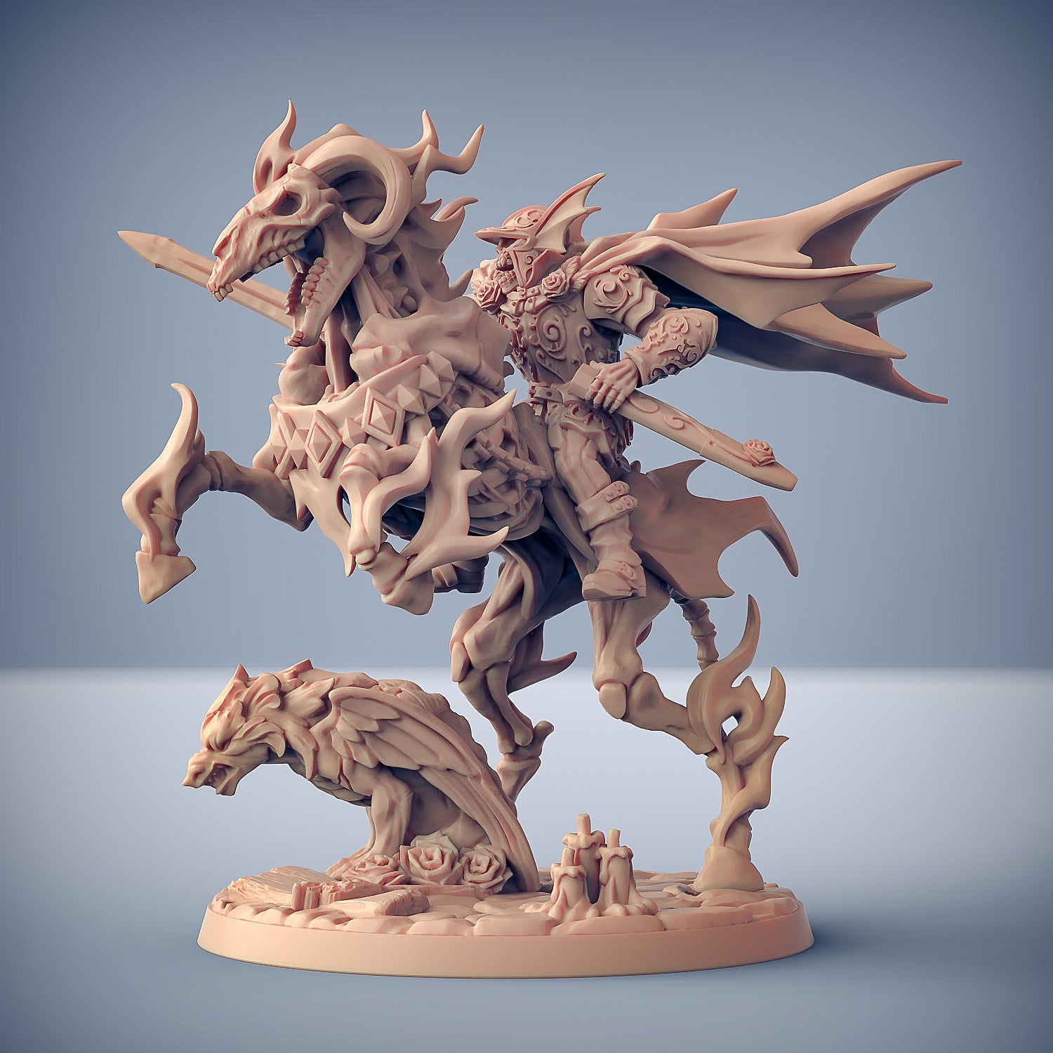 Azekiel the Nightmare Fantasy Minis DnD Warhammer Roleplaying RPG D&D