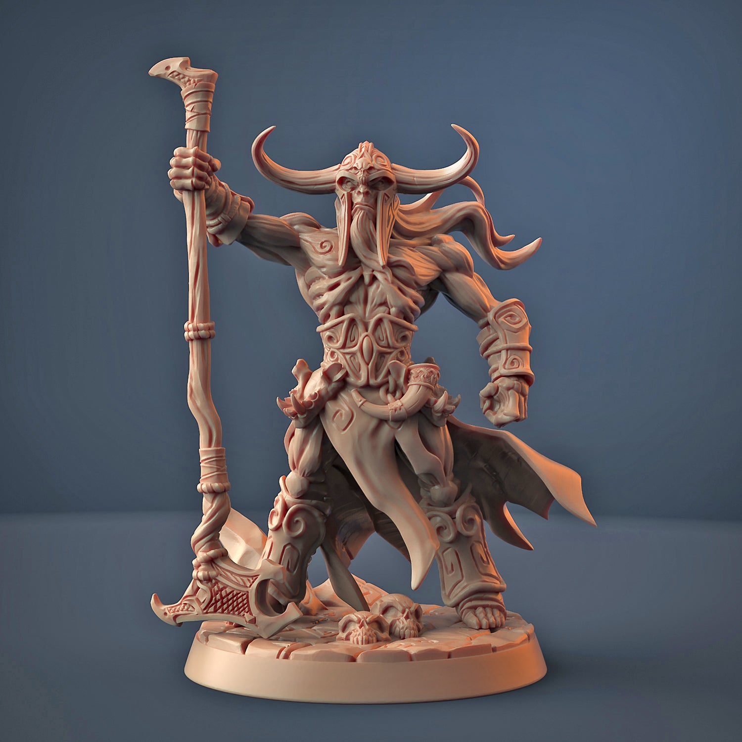 Baldur the Invincible DnD Miniature Undead Artisan Guild Fantasy Minis ...