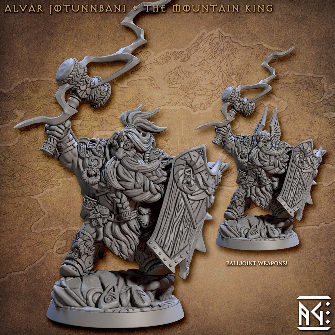Alvar Jotunnbani-Le roi de la montagne