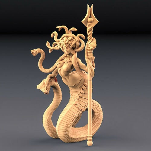 Queen Sthenaria | AMAZONS | 32mm or 28mm Fantasy Miniature | D&D | Tabletop Game | RPG | Artisan Guild