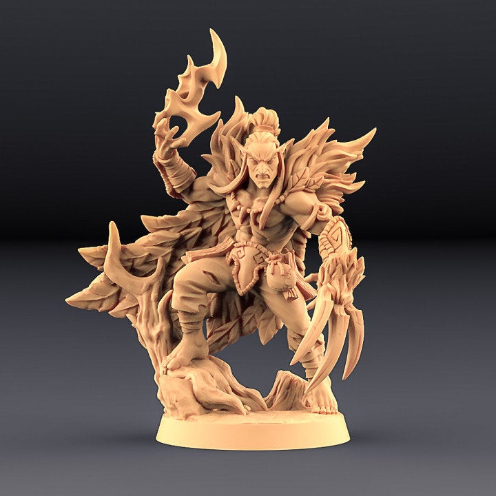 Uldar the Shapeshifter - Elf Hero - SYZGames