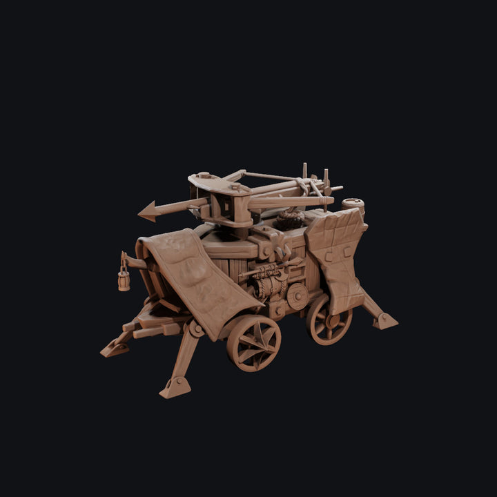 Wagon chasseur de dragons - Balistes mobiles