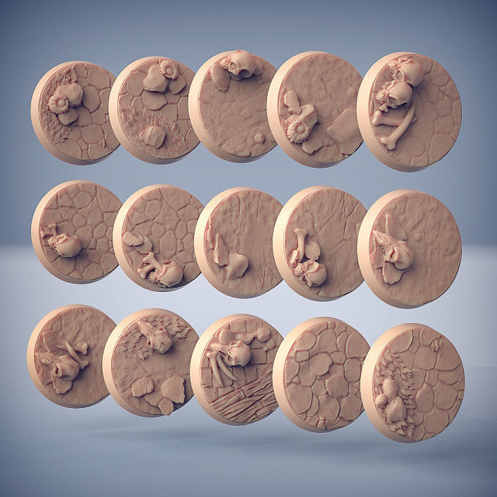 Amazon Bases - 25mm Base Fantasy Minis DnD Warhammer Roleplaying RPG