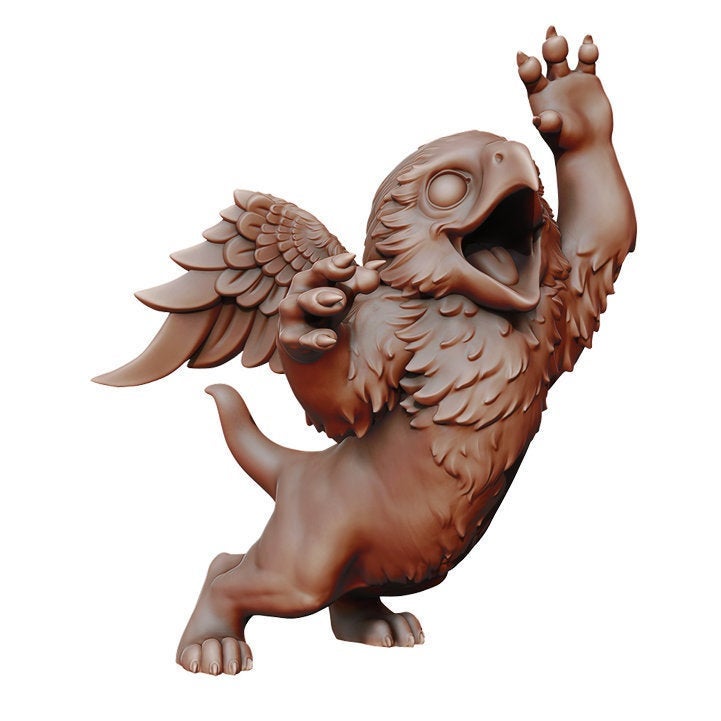 Baby Griffon Fantasy Minis DnD Warhammer Roleplaying RPG D&D