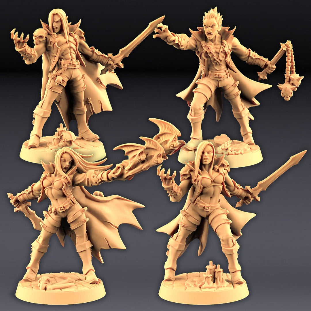 Soulless Bloodseekers  | 32mm or 28mm Fantasy Miniature | DND | Tabletop Game | RPG | Artisan Guild