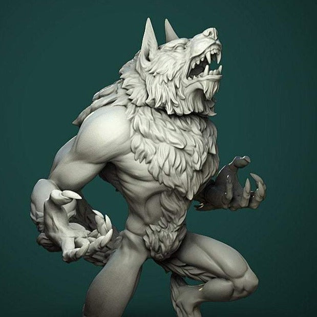 Werwolf wütend