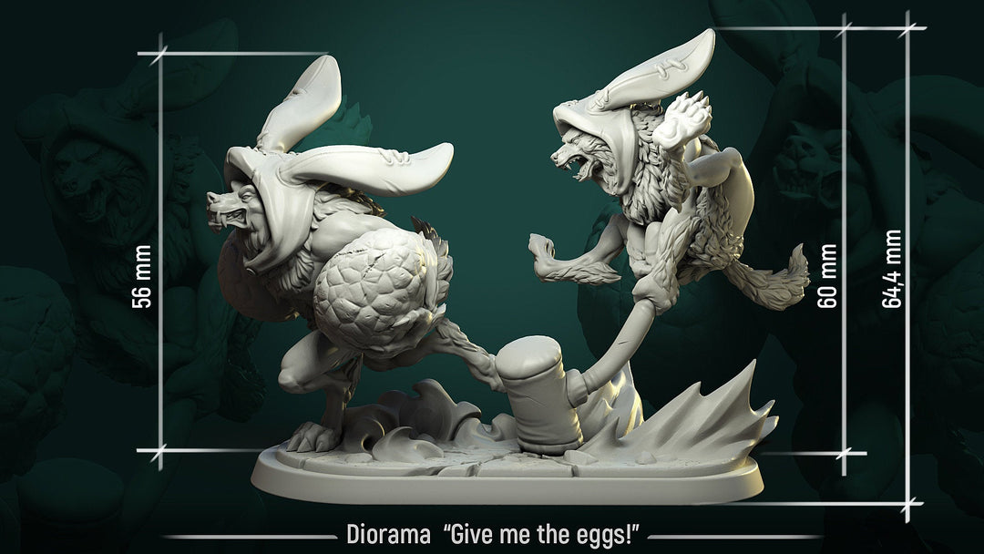 Diorama - Donne-moi les œufs