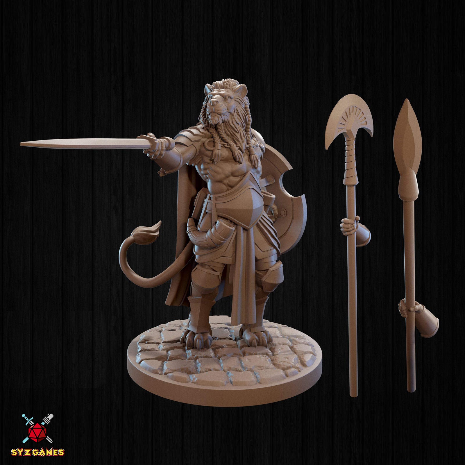 Aechelon The Fearless Fantasy Minis DnD Warhammer Roleplaying  RPG D&D