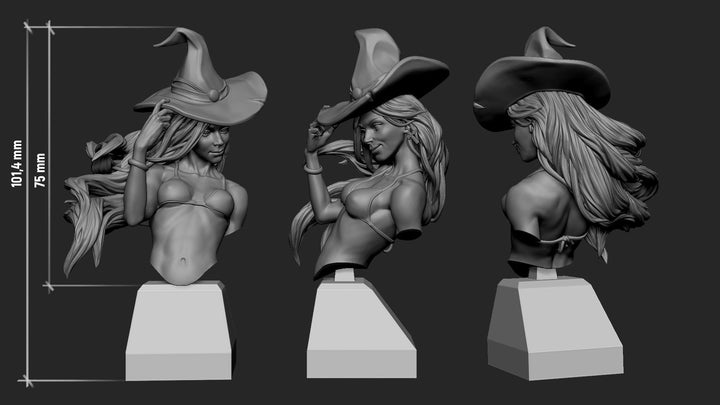 Anita Witch Bust