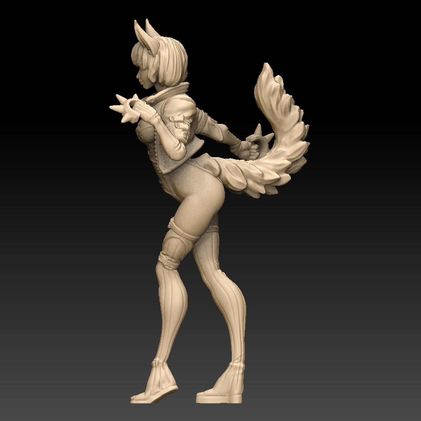 Cat Girl Brawler - Cute Desktop Girl - SYZGames