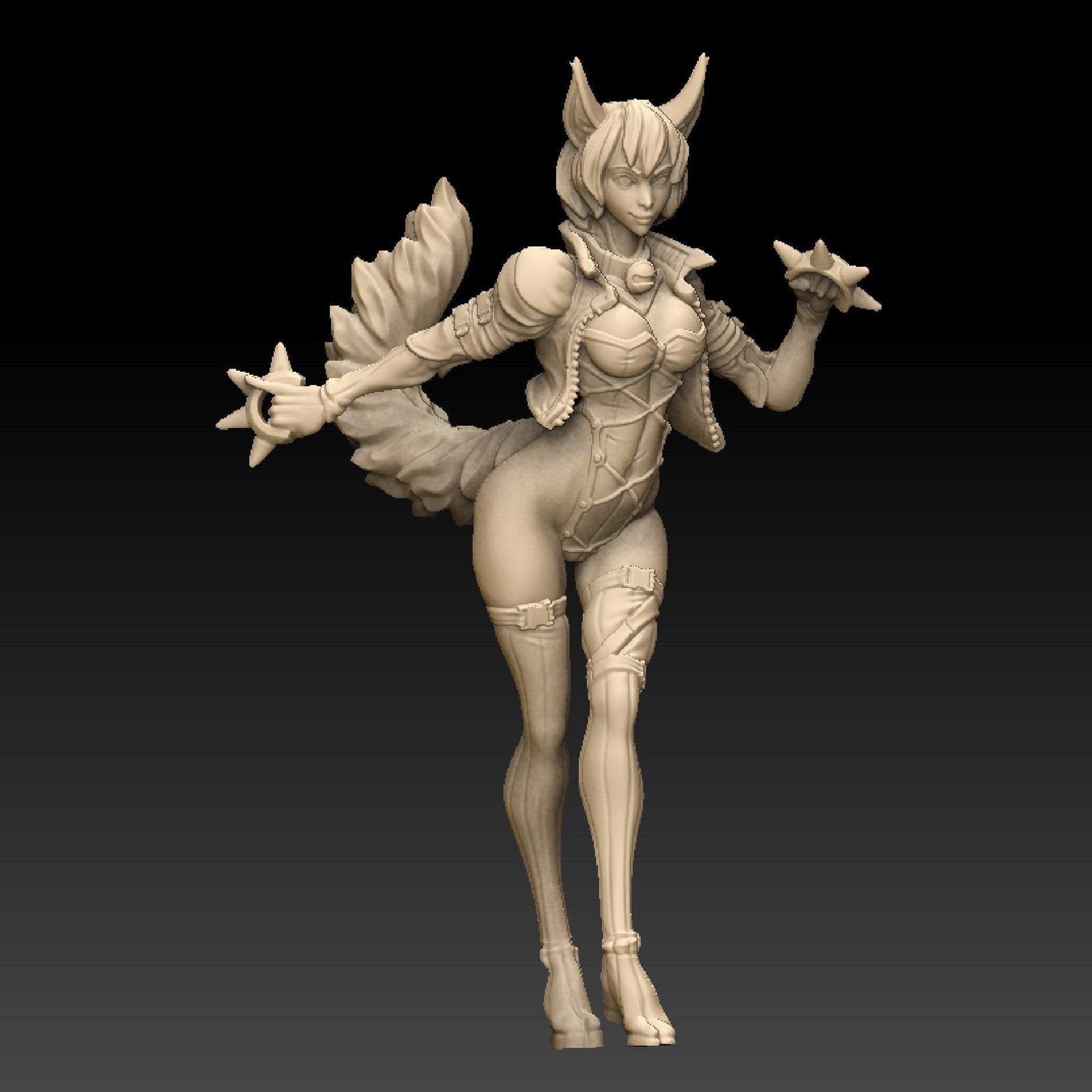 Cat Girl Brawler - Cute Desktop Girl - SYZGames