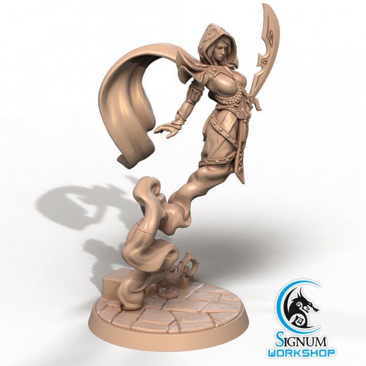 Aisha the Mirage of Desert Female Djinni - SYZGames