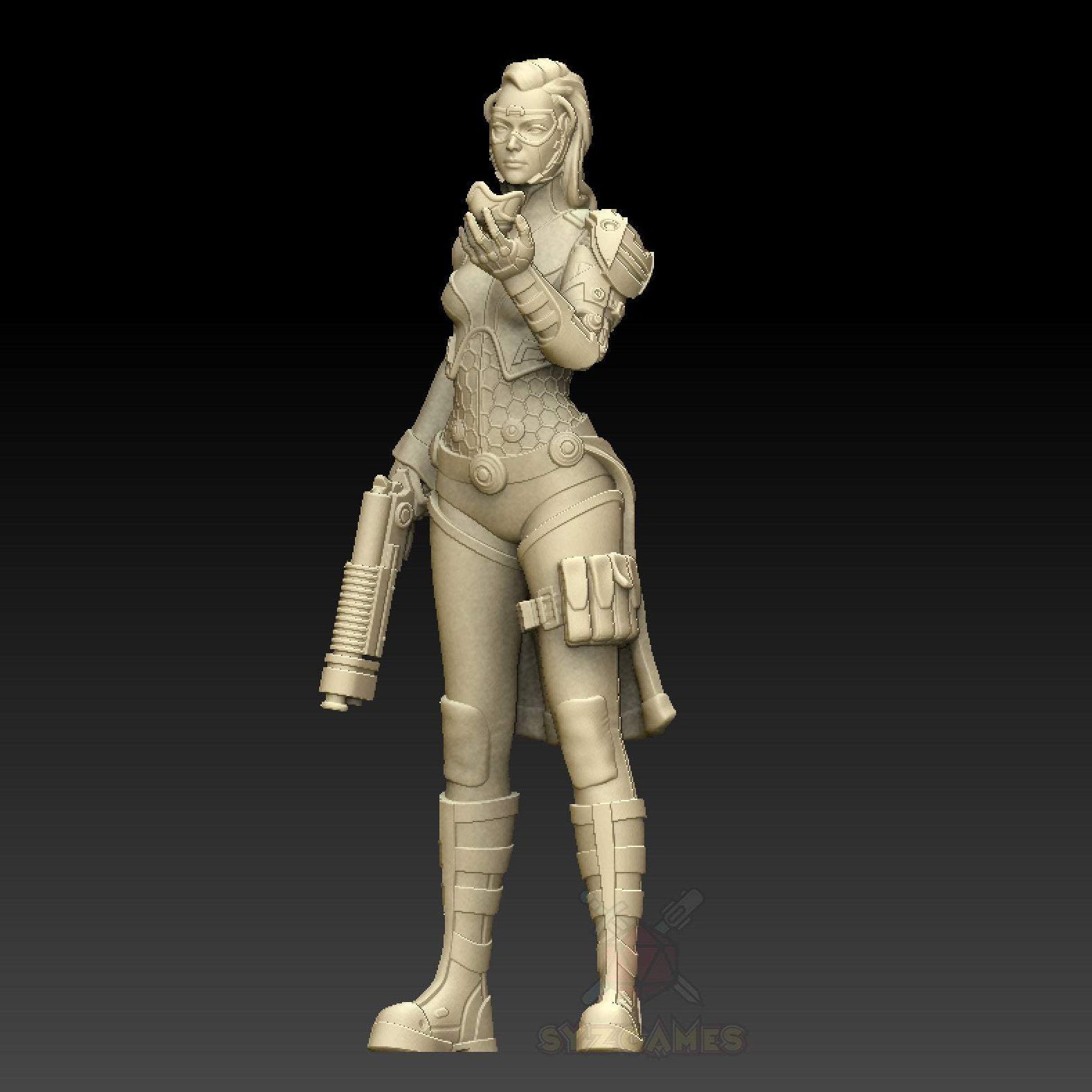 Anka -Crew 8 Arvalon-8 Sci-Fi Minis DnD Warhammer Roleplaying RPG D&D