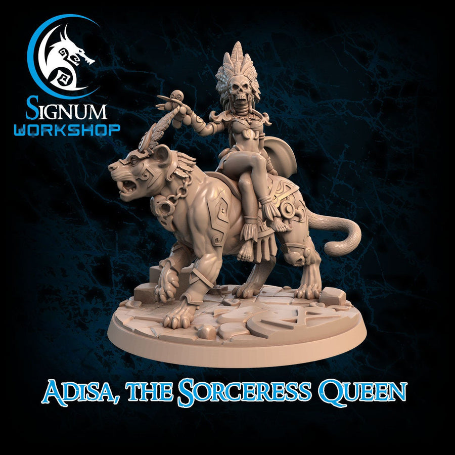 The Sorceress Queen Fantasy Minis DnD Warhammer Roleplaying  RPG D&D