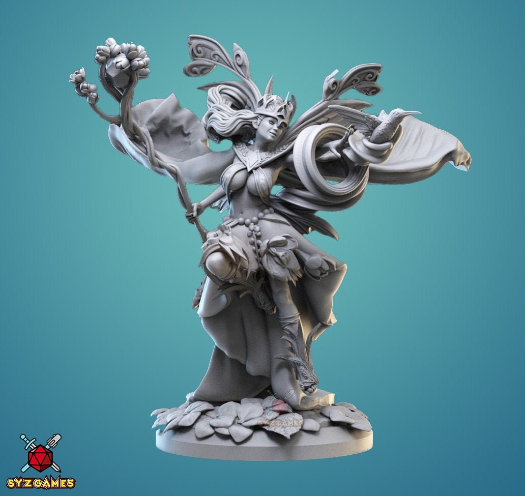 Bronaugh Tree-Mother | Fantasy Resin Miniature | D&D | RPG | Tabletop Game | 3Dartdigital