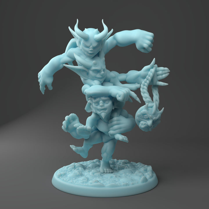 ImpStack | 32mm or 28mm Fantasy Miniature | DnD Miniature | Tabletop Game | RPG | Twin Goddess