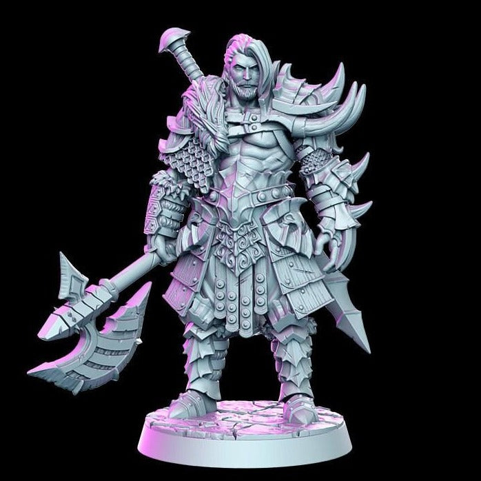 Kron | 32mm or 28mm Fantasy Miniature | D&D | Tabletop Games | RN Estudio