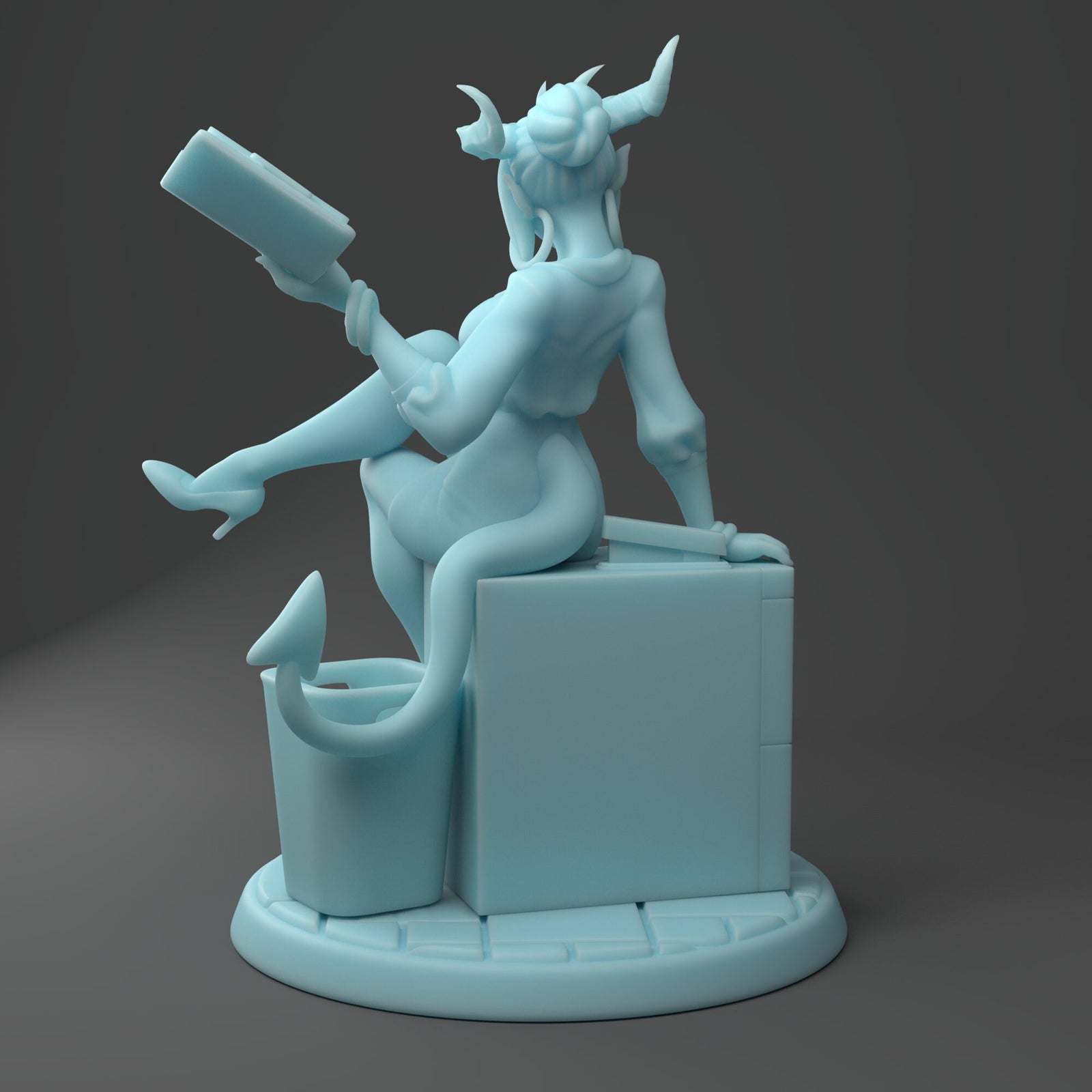 Stacy the Succubus | Fantasy Miniature | D&D | RPG | Pathfinder | Tabletop Game | Twin Goddess