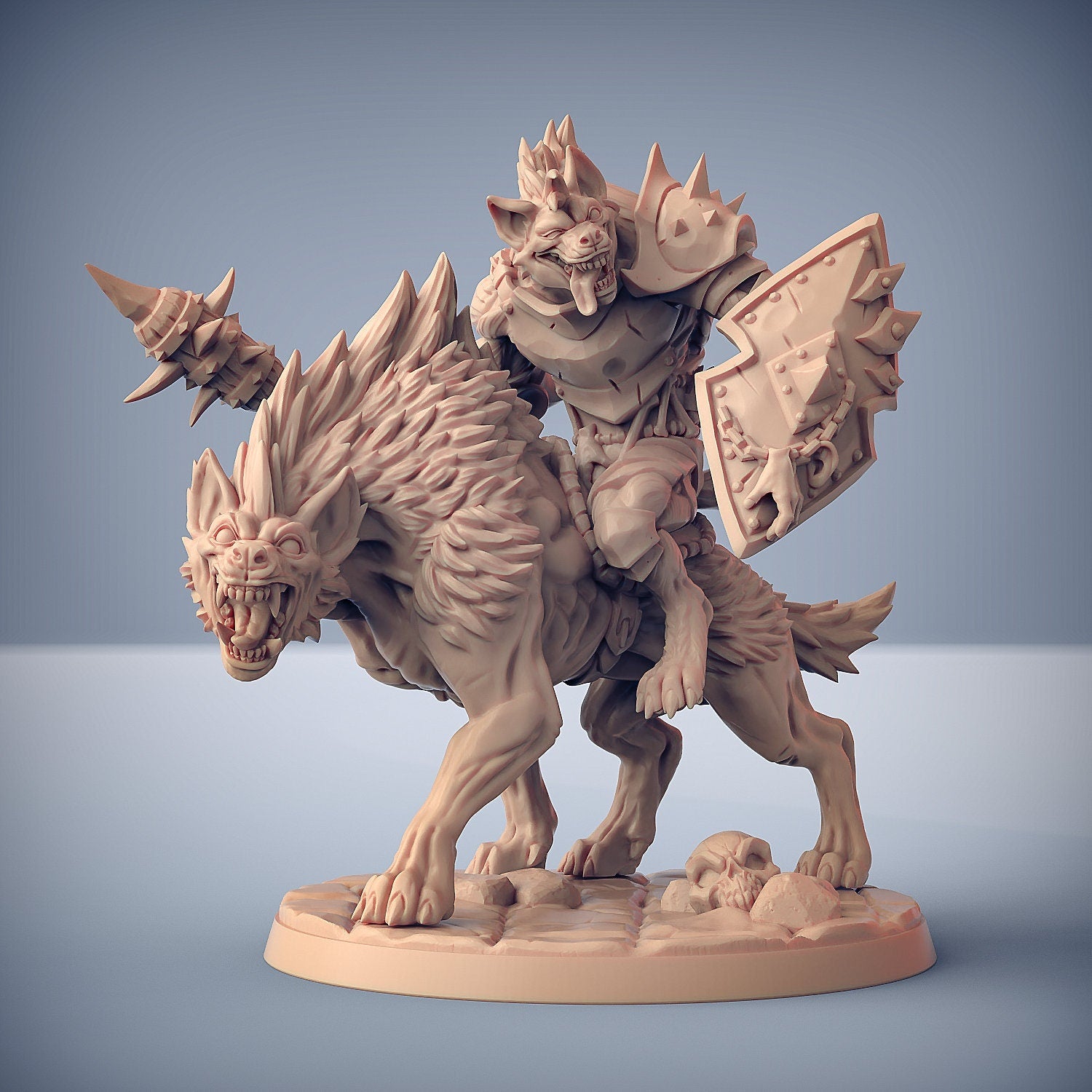 Hyenafiend Riders | Fantasy Resin Miniature | D&D | Artisan Guild