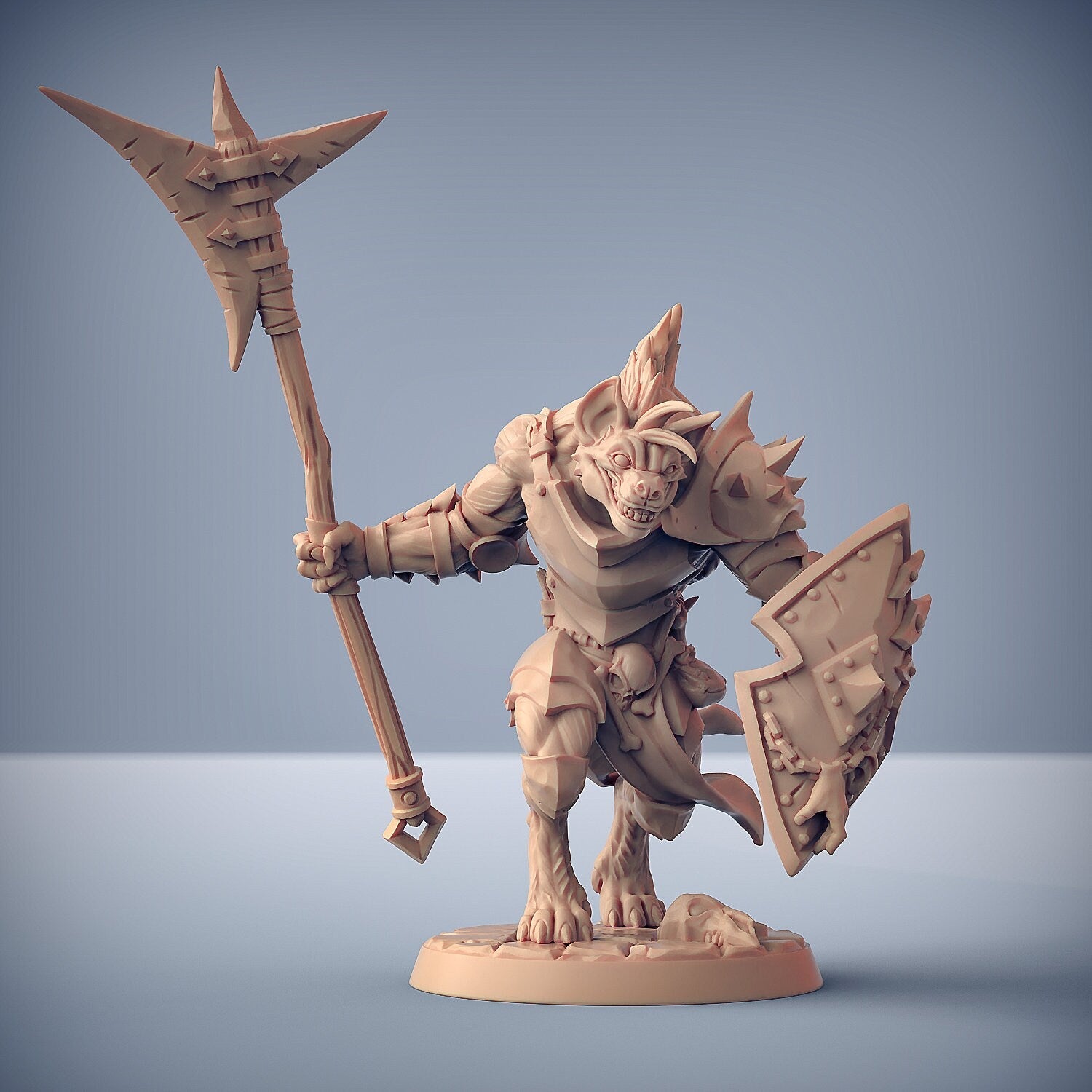 Bonegnasher Gnolls | Fantasy Miniature | D&D | RPG | Tabletop Game | Artisan Guild