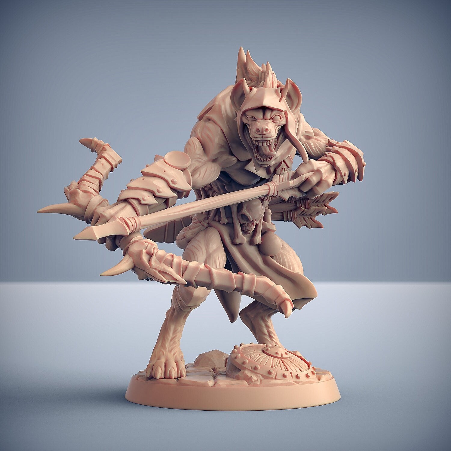 Bonegnasher Gnolls | Fantasy Miniature | D&D | RPG | Tabletop Game | Artisan Guild