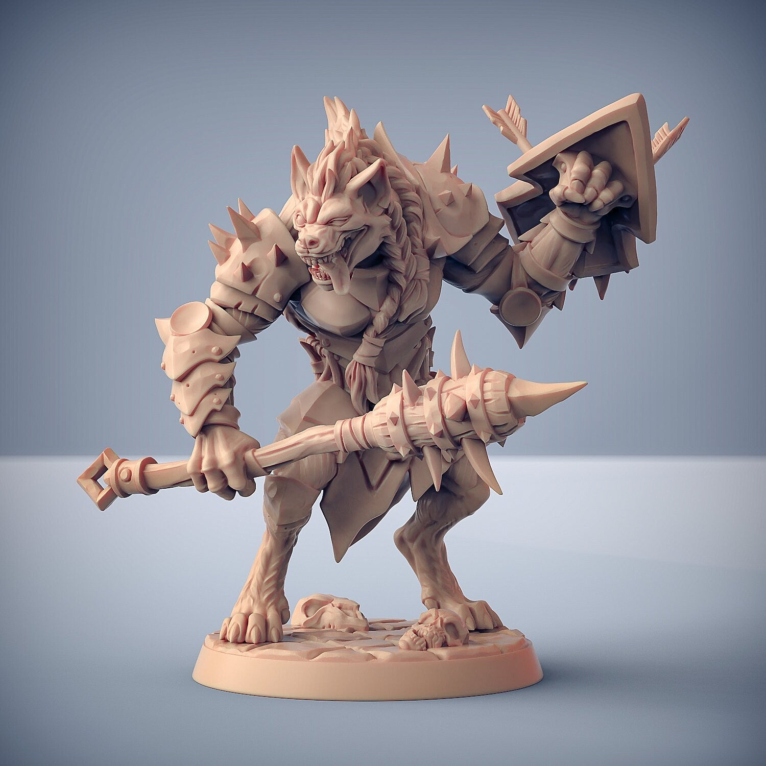 Bonegnasher Gnolls | Fantasy Miniature | D&D | RPG | Tabletop Game | Artisan Guild