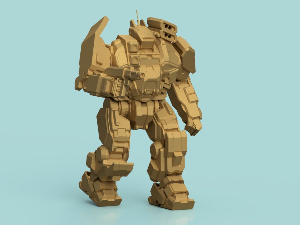 Conjurer (Hellhound) BN Edition | Battletech | Sci-Fi Miniature | Mech