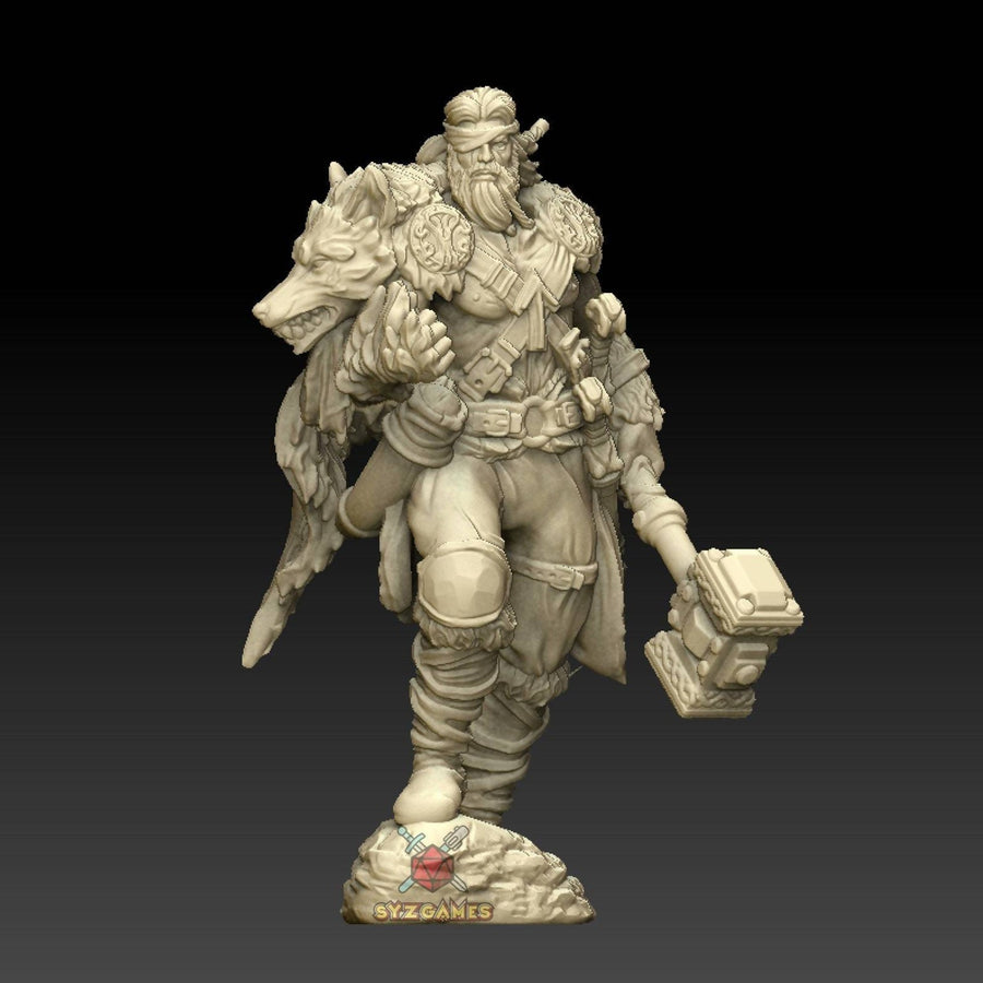 Trygve - The Fair handed | Fantasy Resin Miniature | D&D | RPG | Tabletop Game | Printed Obsession
