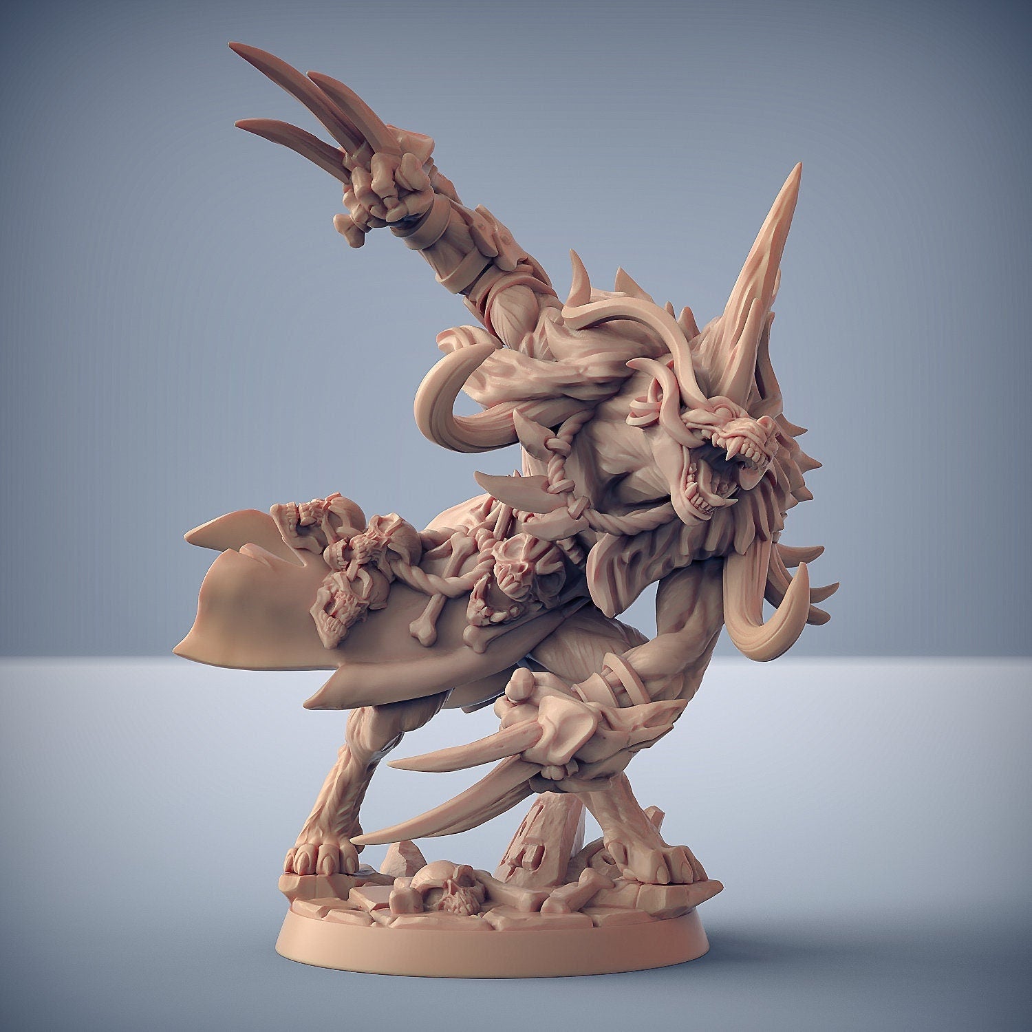 Shargat Skulldancer | Fantasy Resin Miniature | DnD Miniatures | RPG | Tabletop Game | Artisan Guild